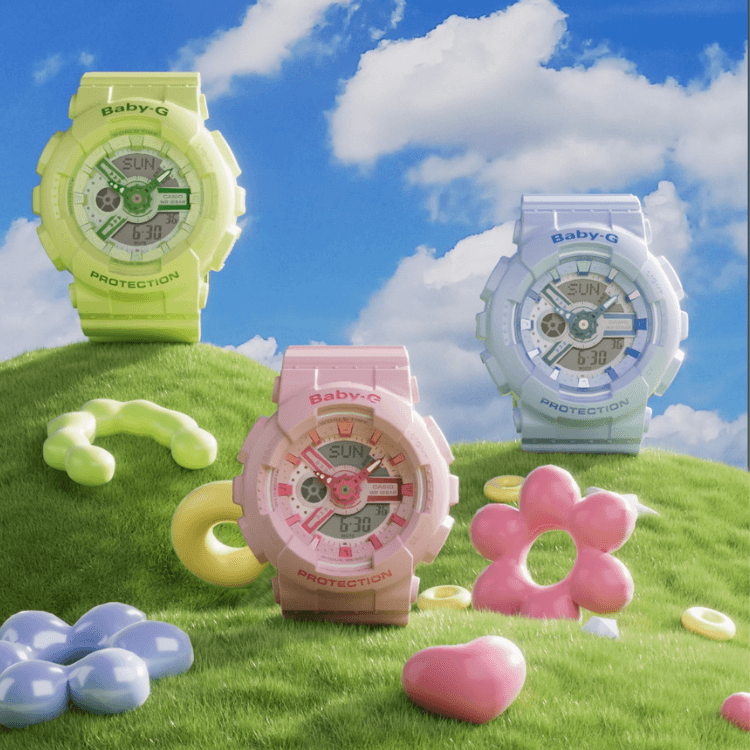 3D Motion Graphics x BABY-G Watches